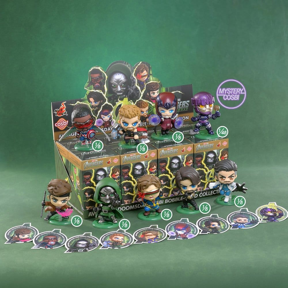 Marvel Cosbi Minifiguren 11 cm Avengers: Doomsday Blind Box Display (8)