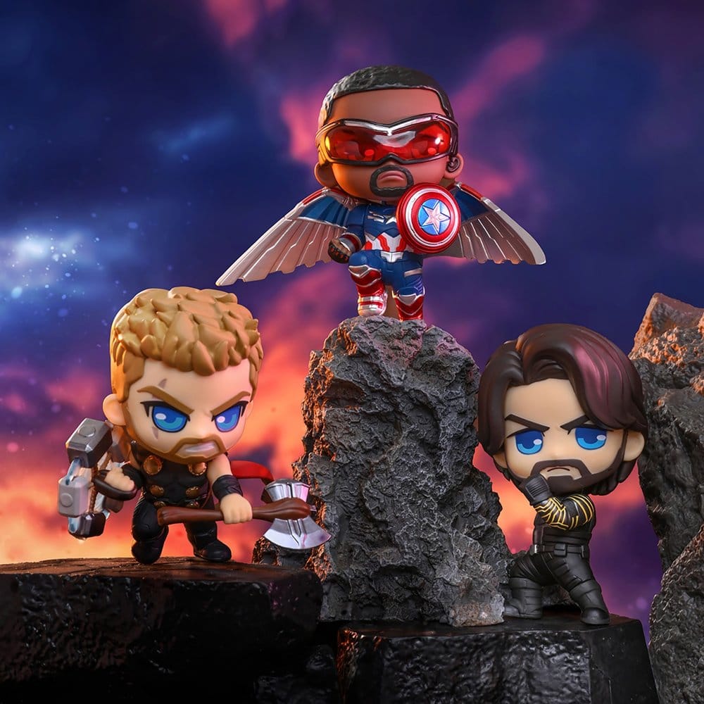 Marvel Cosbi Minifiguren 11 cm Avengers: Doomsday Blind Box Display (8)