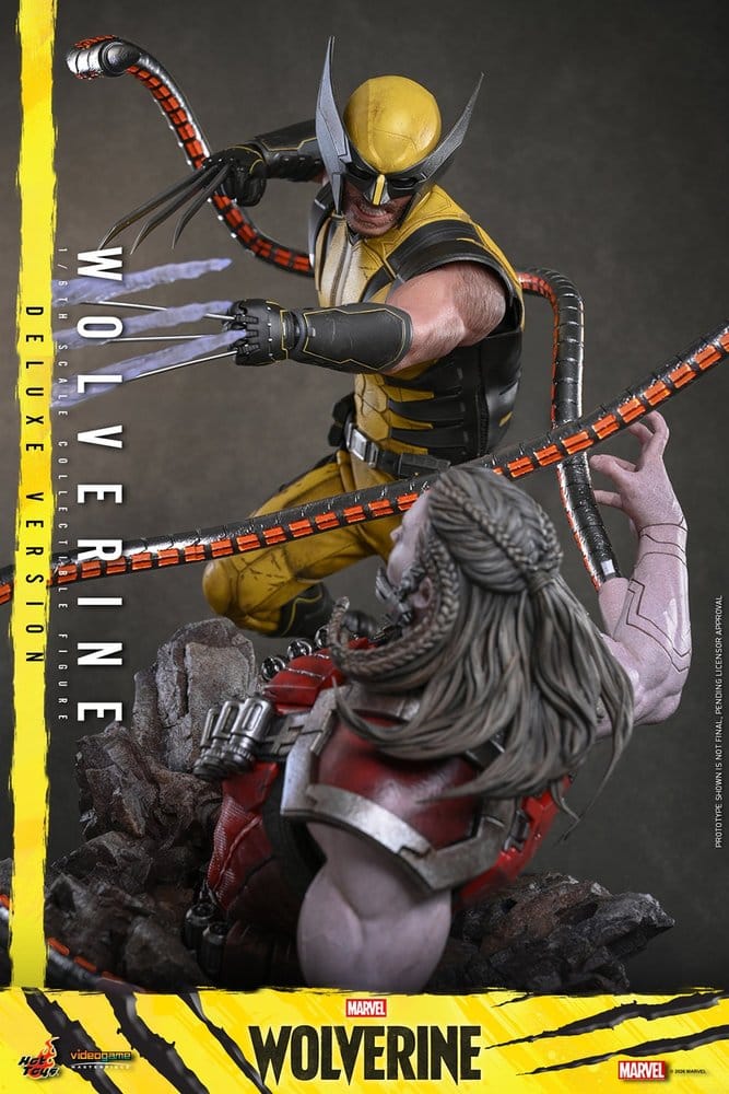 Marvel Video Game Masterpiece Actionfigur 1/6 Wolverine (Deluxe Version) 29 cm