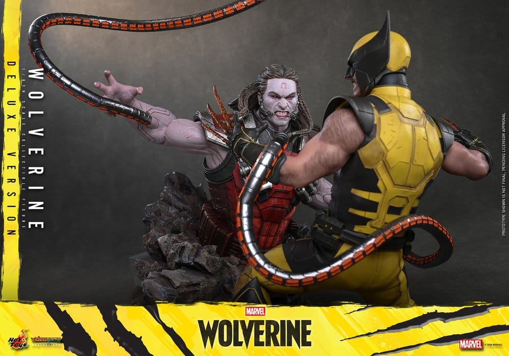 Marvel Video Game Masterpiece Actionfigur 1/6 Wolverine (Deluxe Version) 29 cm