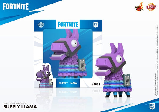 Fortnite Cosbi Minifigur Supply Llama 8 cm