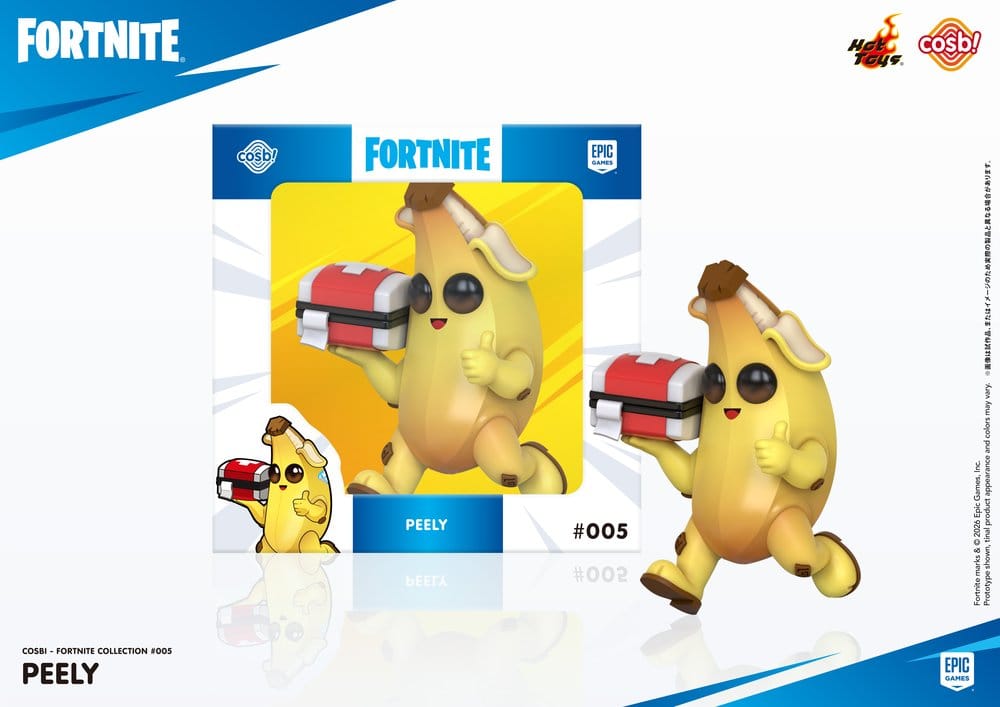 Fortnite Cosbi Minifigur Peely 8 cm