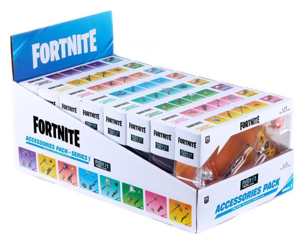Fortnite Petit Replicas Zubehörpaket Serie 1 Sortiment (8)