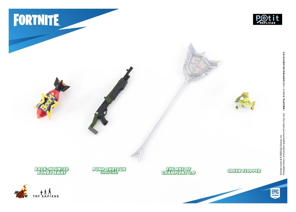 Fortnite Petit Replicas Zubehörpaket Serie 1 Sortiment (8)