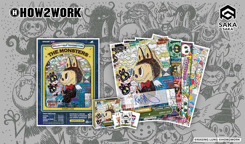 How2Work Labubu Collectible Trading Cards The Monsters Series 3 (10)
