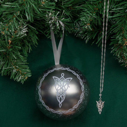 Herr der Herr der Ringe Christbaumschmuck mit Halskette Evenstar