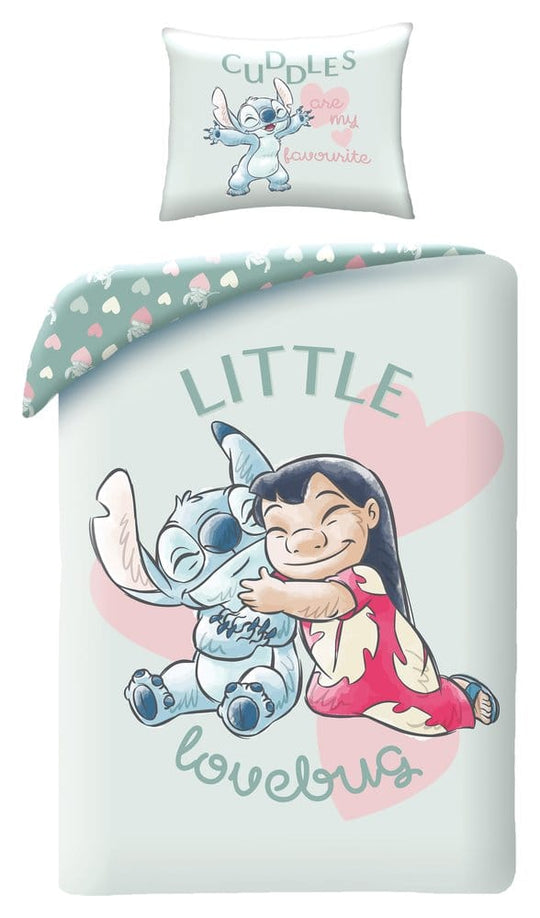 Lilo & Stitch Bettwäsche Little Lovebug 140 x 200 cm / 70 x 90 cm