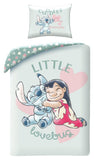 Lilo & Stitch Bettwäsche Little Lovebug 140 x 200 cm / 70 x 90 cm
