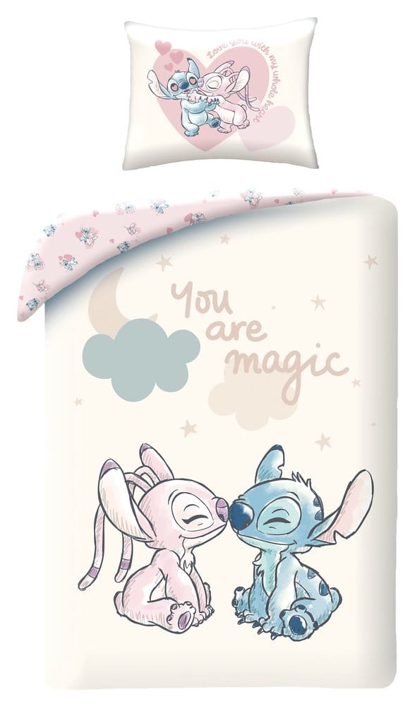 Lilo & Stitch Bettwäsche You Are Magic 140 x 200 cm / 70 x 90 cm