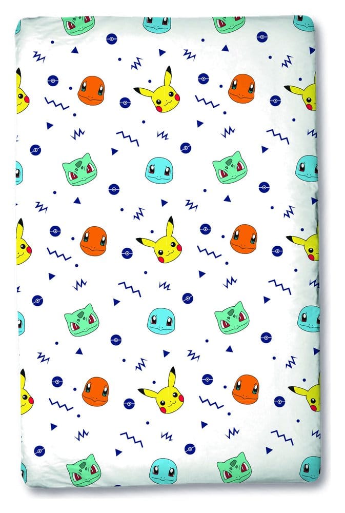 Pokémon Spannbetttuch Head 90 x 200 x 25 cm