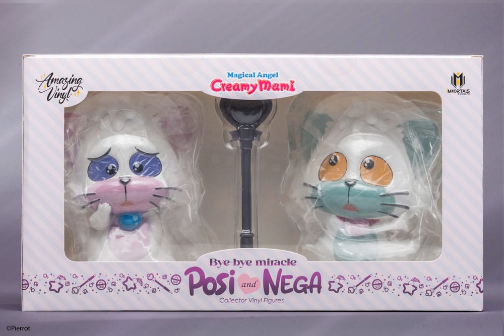 Magical Angel Creamy Mami Statue 1:1 Amazing Vinyl Posi und Nega 14 cm