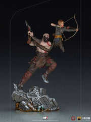 God of War BDS Art Scale Statue 1/10 Kratos & Atreus 34 cm