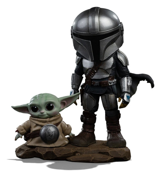 The Mandalorian & Grogu MiniCo Figur The Mandalorian and Grogu
