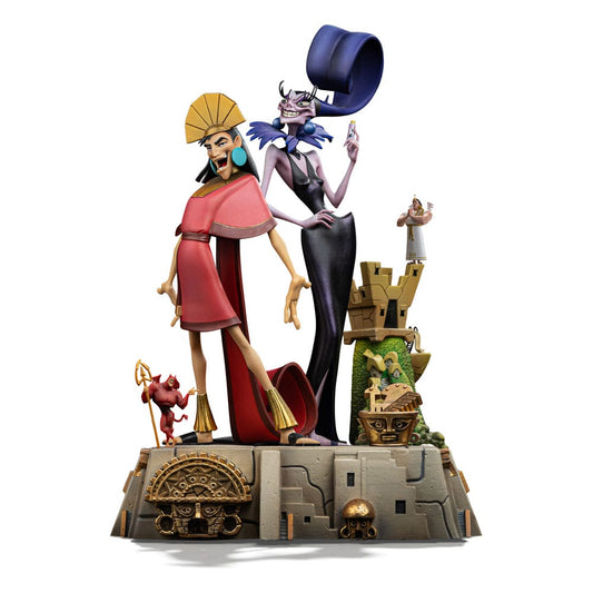 Ein Königreich für ein Lama Deluxe Art Scale Statue 1/10 Kuzko & Yzma 28 cm