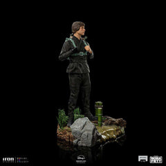 Star Wars Book of Boba Fett Art Scale Statue 1/10 Luke Skywalker & Grogu Training 20 cm