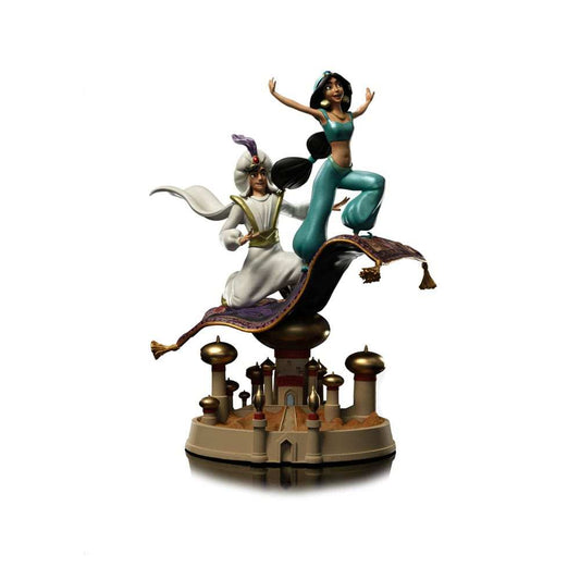 Disney Art Scale Statue 1/10 Aladdin and Yasmine 30 cm