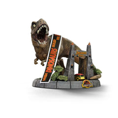 Jurassic Park Mini Co. PVC Figur T-Rex Illusion Deluxe 15 cm