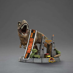 Jurassic Park Mini Co. PVC Figur T-Rex Illusion Deluxe 15 cm