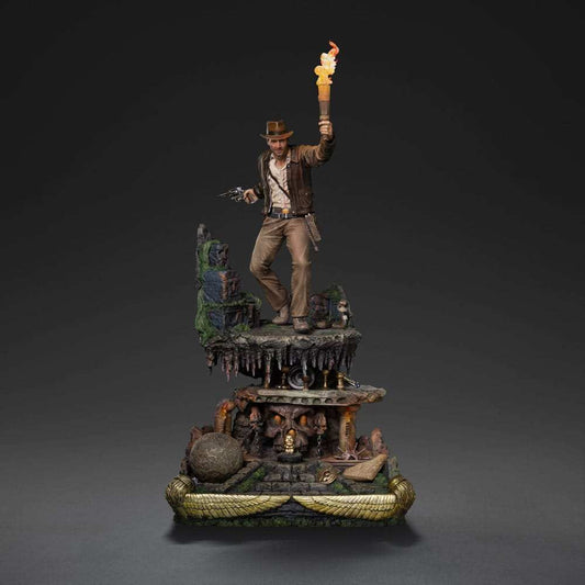 Indiana Jones Art Scale Deluxe Statue 1/10 Indiana Jones 40 cm