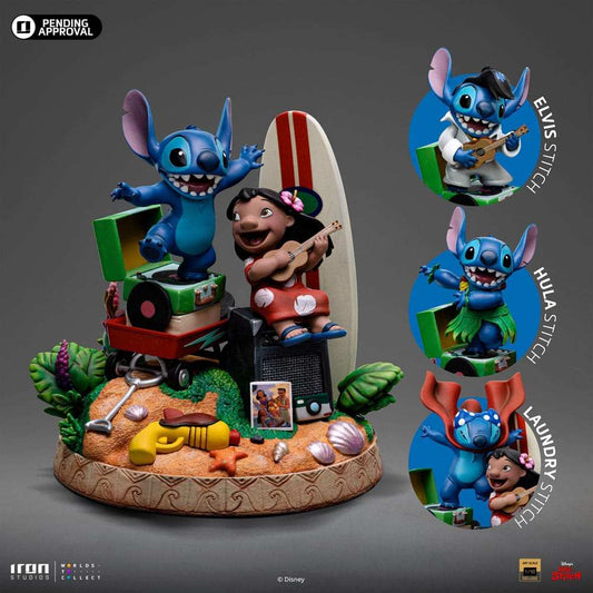 Lilo & Stitch Deluxe Art Scale Statue 1/10 Lilo & Stitch 20 cm