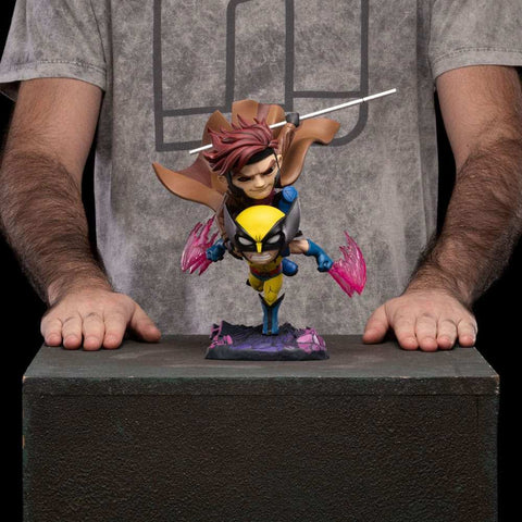 X-Men 97 Mini Co. PVC Figur Gambit and Wolverine 23 cm