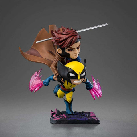 X-Men 97 Mini Co. PVC Figur Gambit and Wolverine 23 cm