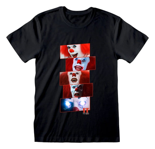 Es T-Shirt Pennywise Black Größe L