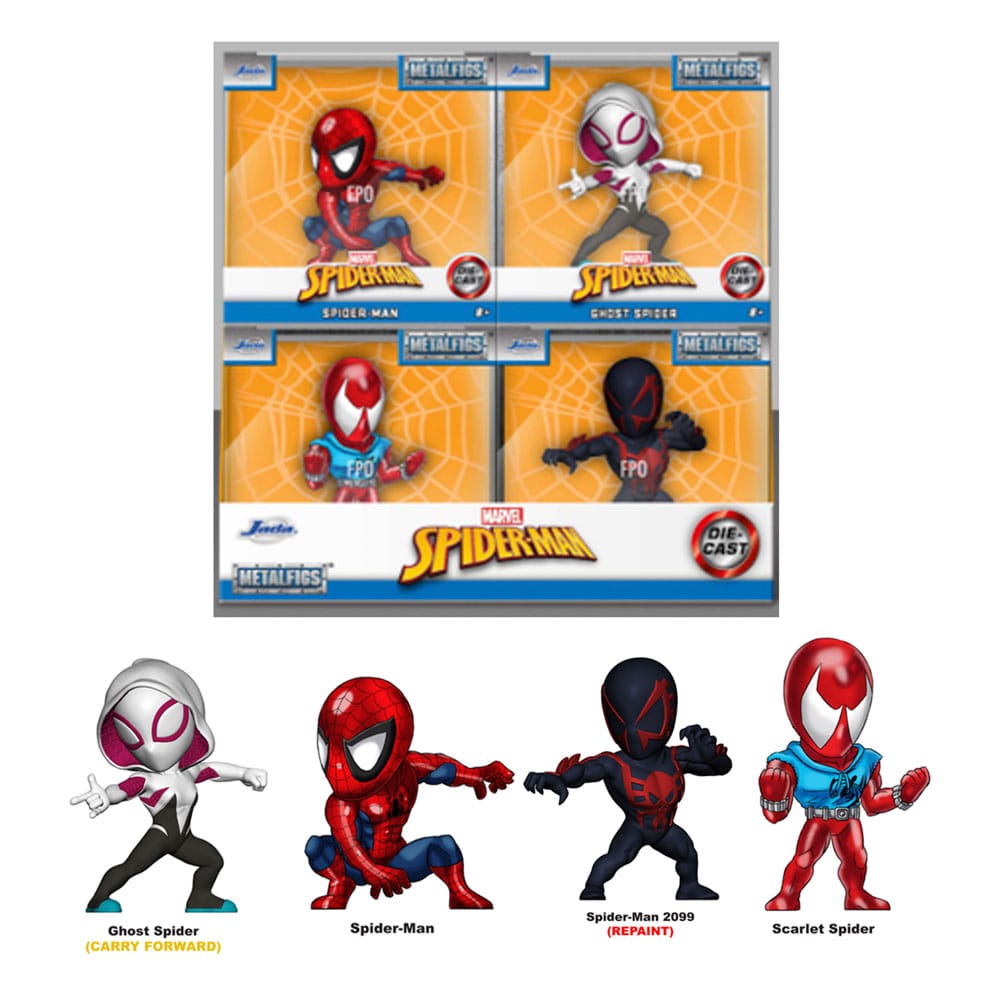 Marvel Nano Metalfigs Diecast Minifiguren Wave 4 5 cm Sortiment (12)