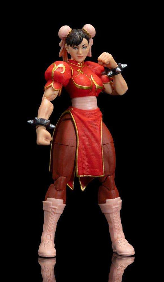 Ultra Street Fighter II: The Final Challengers Actionfigur 1/12 Chun-Li Player 2 Red Ver. 15 cm - Smalltinytoystore