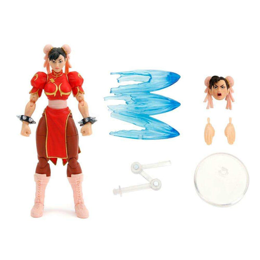 Ultra Street Fighter II: The Final Challengers Actionfigur 1/12 Chun-Li Player 2 Red Ver. 15 cm - Smalltinytoystore