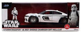 Star Wars Diecast Modell 1:24 Stormtrooper Dodge Charger SRT Hellcat