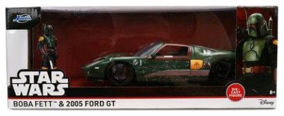 Star Wars Diecast Modell 1:24 Boba Fett 2005 Ford GT