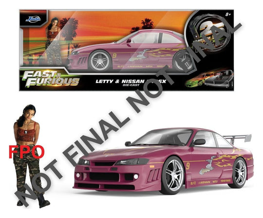 Fast & Furious Diecast Modell 1/24 1997 Nissan 240SX 9 cm
