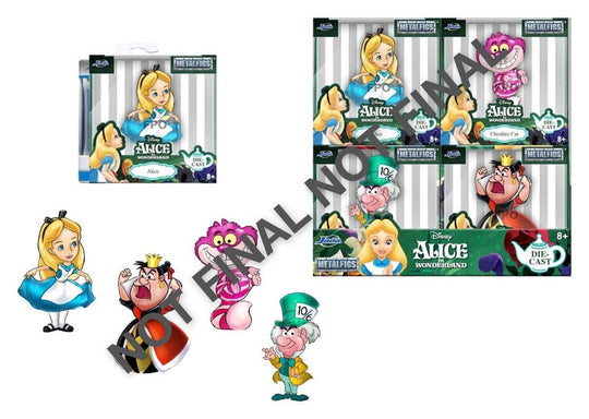 Alice im Wunderland Minifiguren 6 cm Wave 1 Display (12)