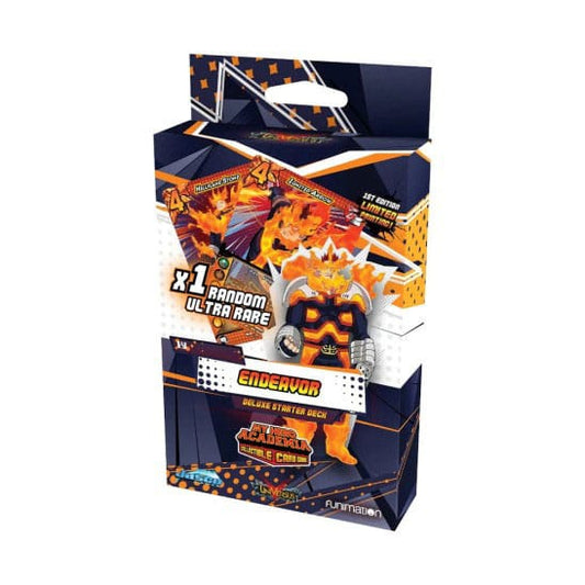 My Hero Academia Trading Cards Endeavor Deluxe Starter Deck Serie 3 Display (6) *Englische Version*