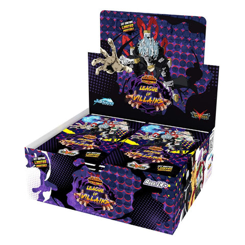 My Hero Academia Trading Cards Booster Packs Serie 4 League of Villains Display (24) *Englische Version*