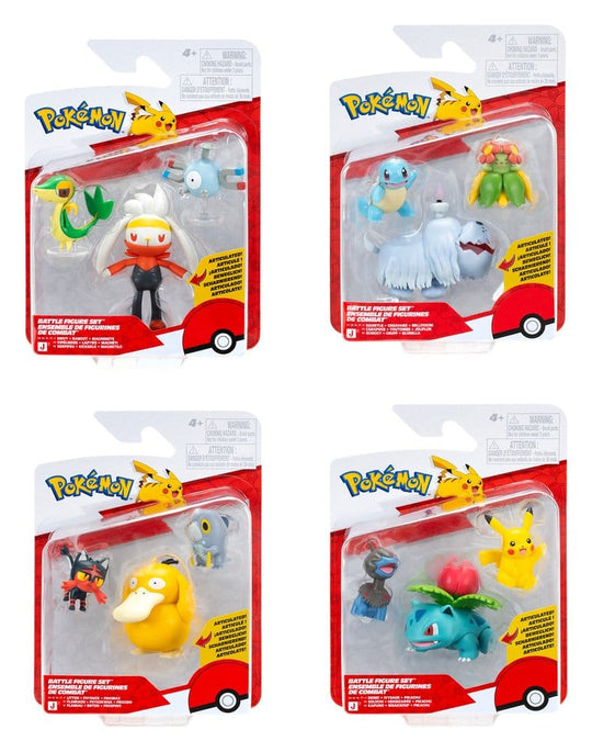 Pokémon Battle Figure Actionfiguren 3er-Pack ver. 29 Sortiment (4)