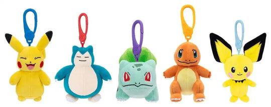 Pokémon Plüschfigur Anhänger Version 14 10 cm Sortiment (6)