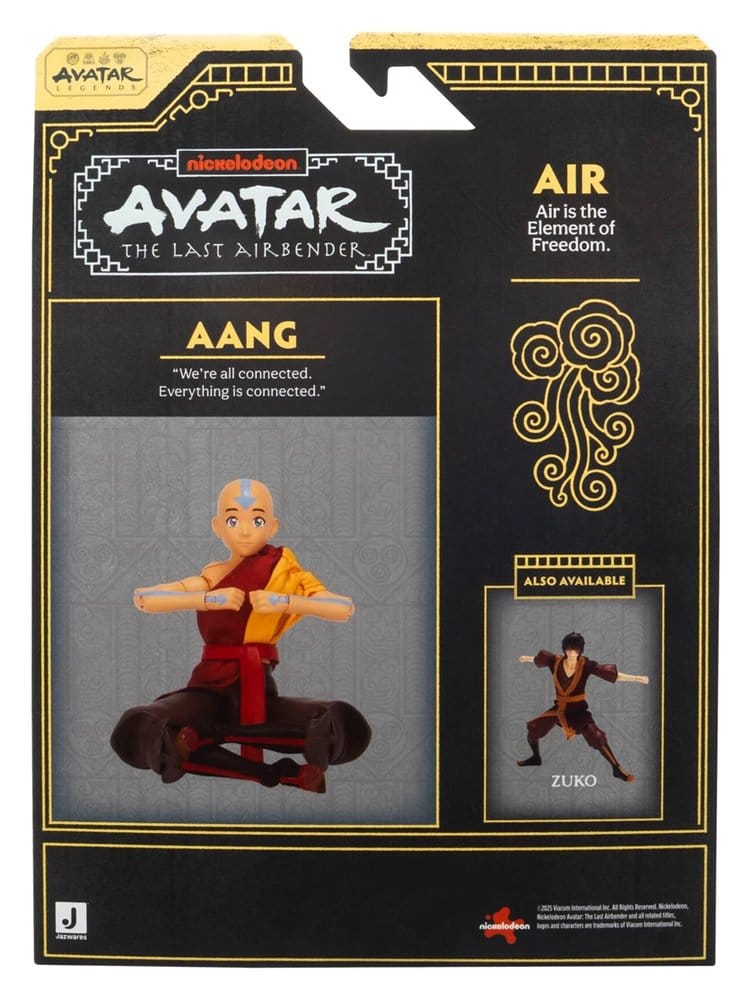 Avatar – Der Herr der Elemente Classic Actionfigur Aang (B3) 17 cm