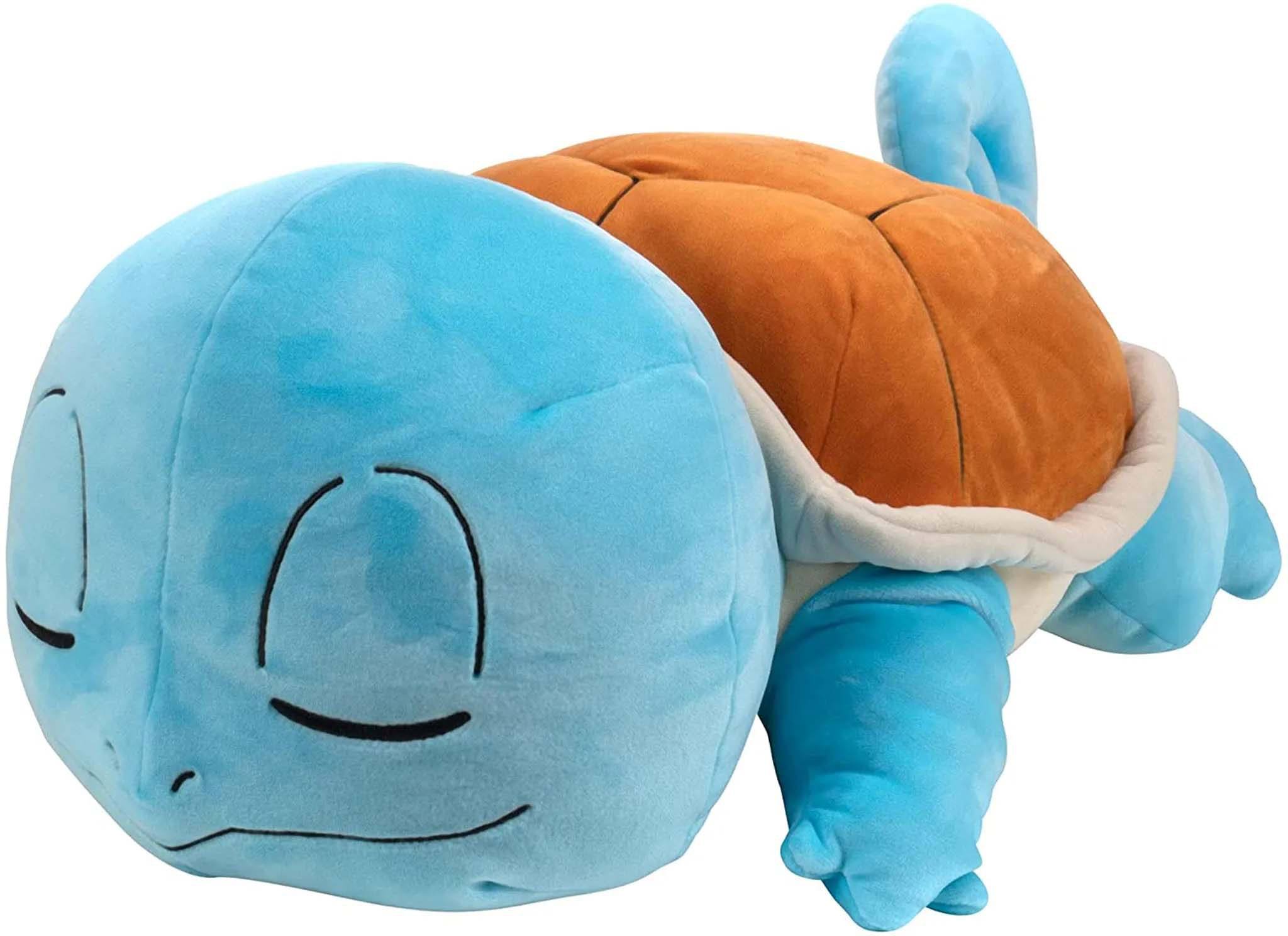 Pokémon Schlafendes Plüsch Schiggy 45 cm