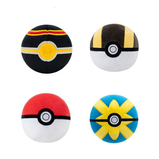 Pokémon Plüschfigur Pokeball Version 3 10 cm Sortiment (6)