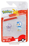 Pokémon Battle Figure Actionfiguren 2er-Pack Psiau & Plinfa