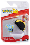 Pokémon Clip 'n' Go Actionfigur Sheinux & Ultraball