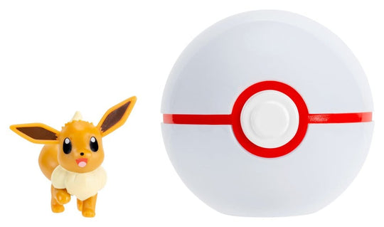 Pokémon Clip 'N' Go Evoli & Premierball