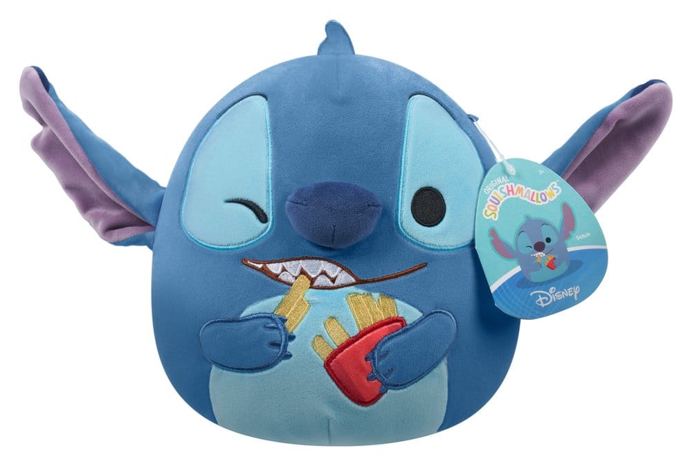 Squishmallows Plüschfigur Stitch (Pommes Frites haltend) 20 cm