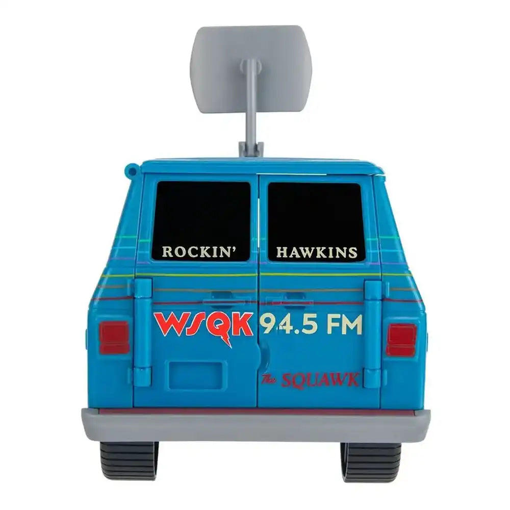 Stranger Things World Of Figure & Vehicle Fahrzeug mit Actionfigur The Squawk van Playset with Steve