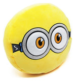 Minions 3 rundes Plüschkissen bestickt 30x10x30 cm