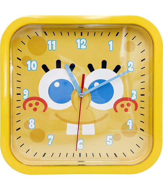 Spongebob Wanduhr quadratisch Spongebob