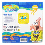 Spongebob Wanduhr quadratisch Spongebob