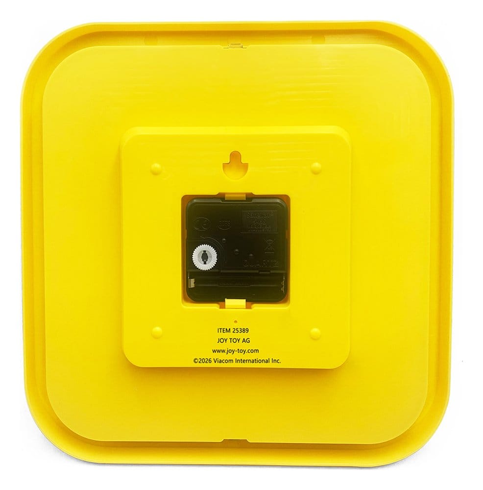 Spongebob Wanduhr quadratisch Spongebob